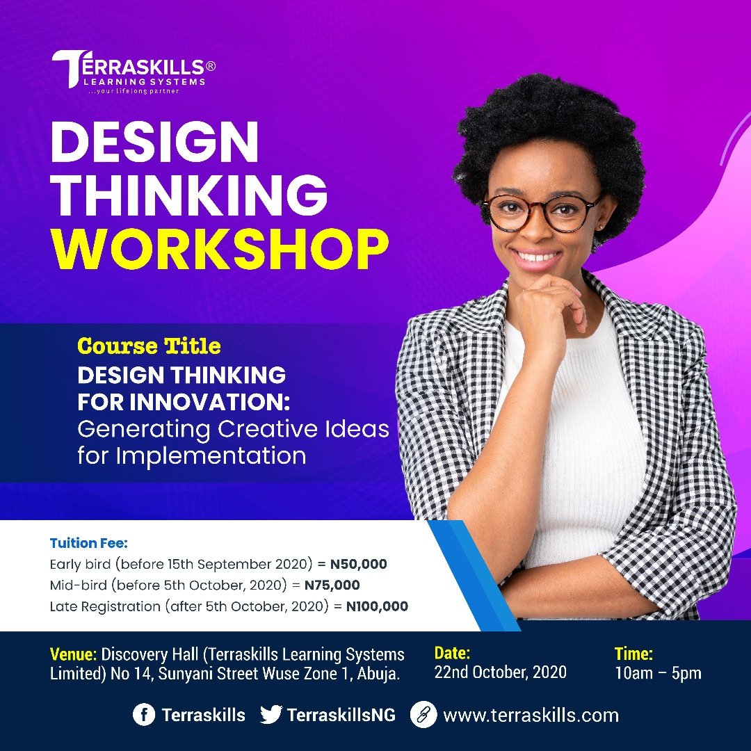 Design Thinking Workshop - Terraskills - Professional Training in Abuja ...