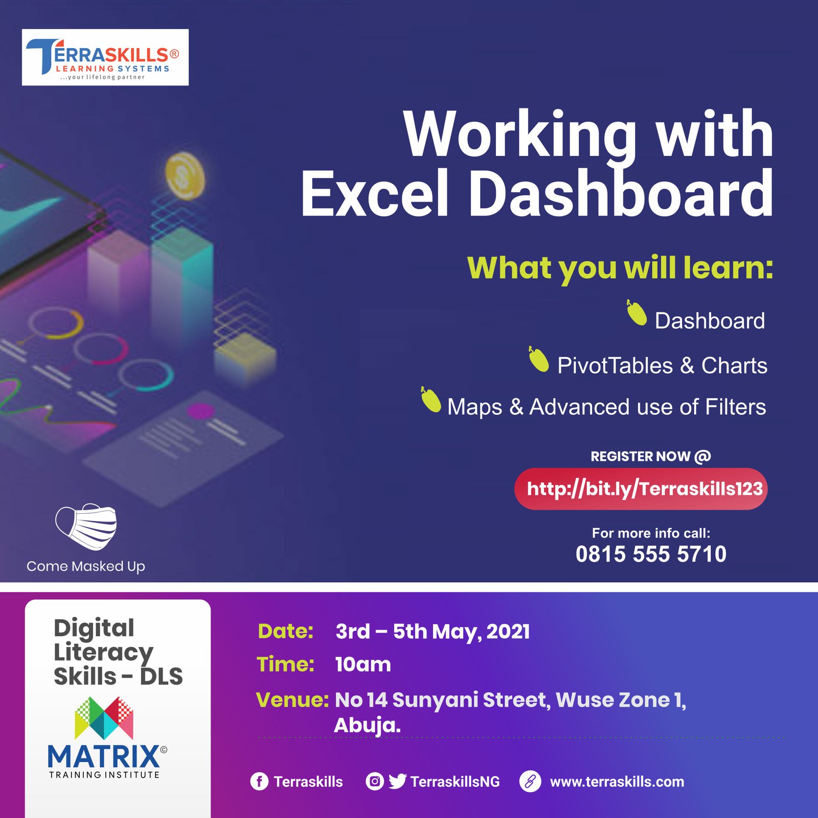Excel Masterclass flyer