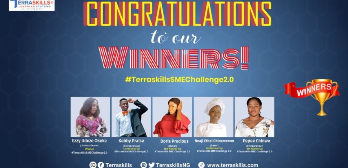 Notification of Winners for #TerraskillsSMEchallenge2.0