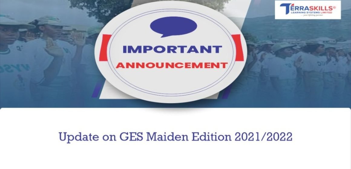 Notification of Postponement of GES Maiden Edition 2021-2022