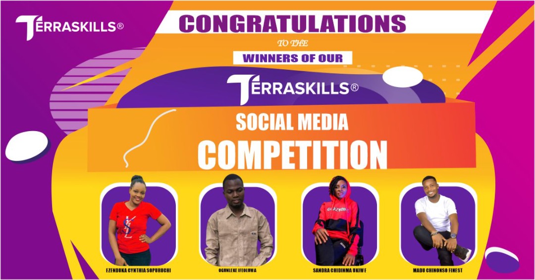 Winners of Terraskills Social Media Competition